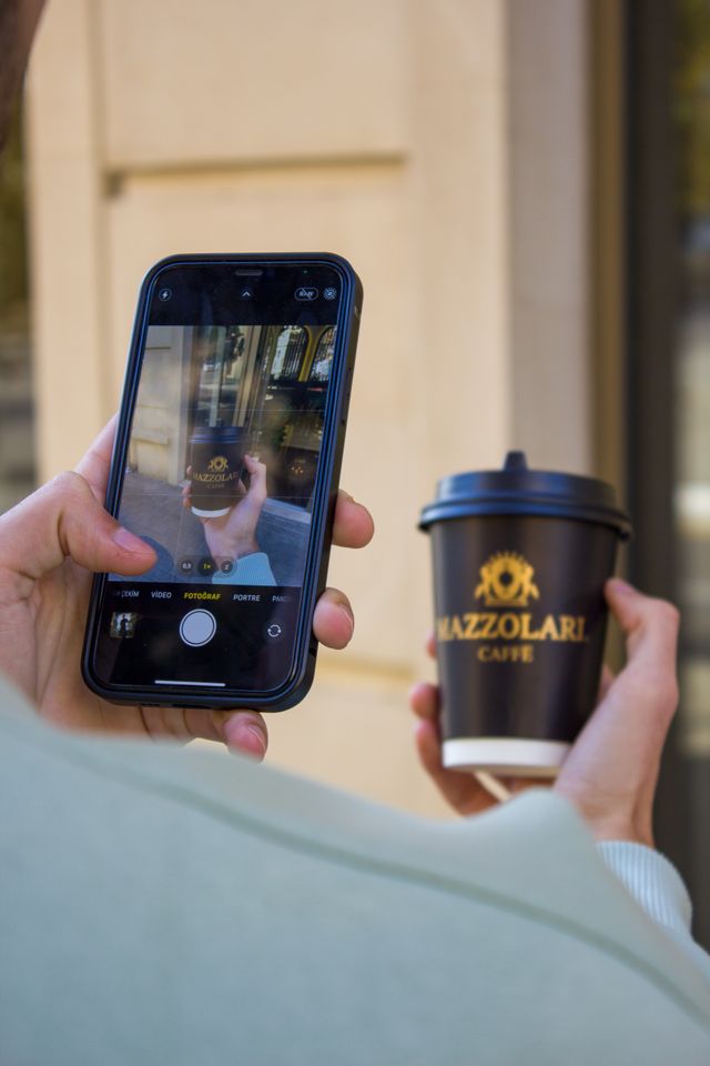 Kaffekop med logo